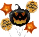 Set Globos Halloween Metalizado