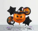 Set Globos Halloween Metalizado